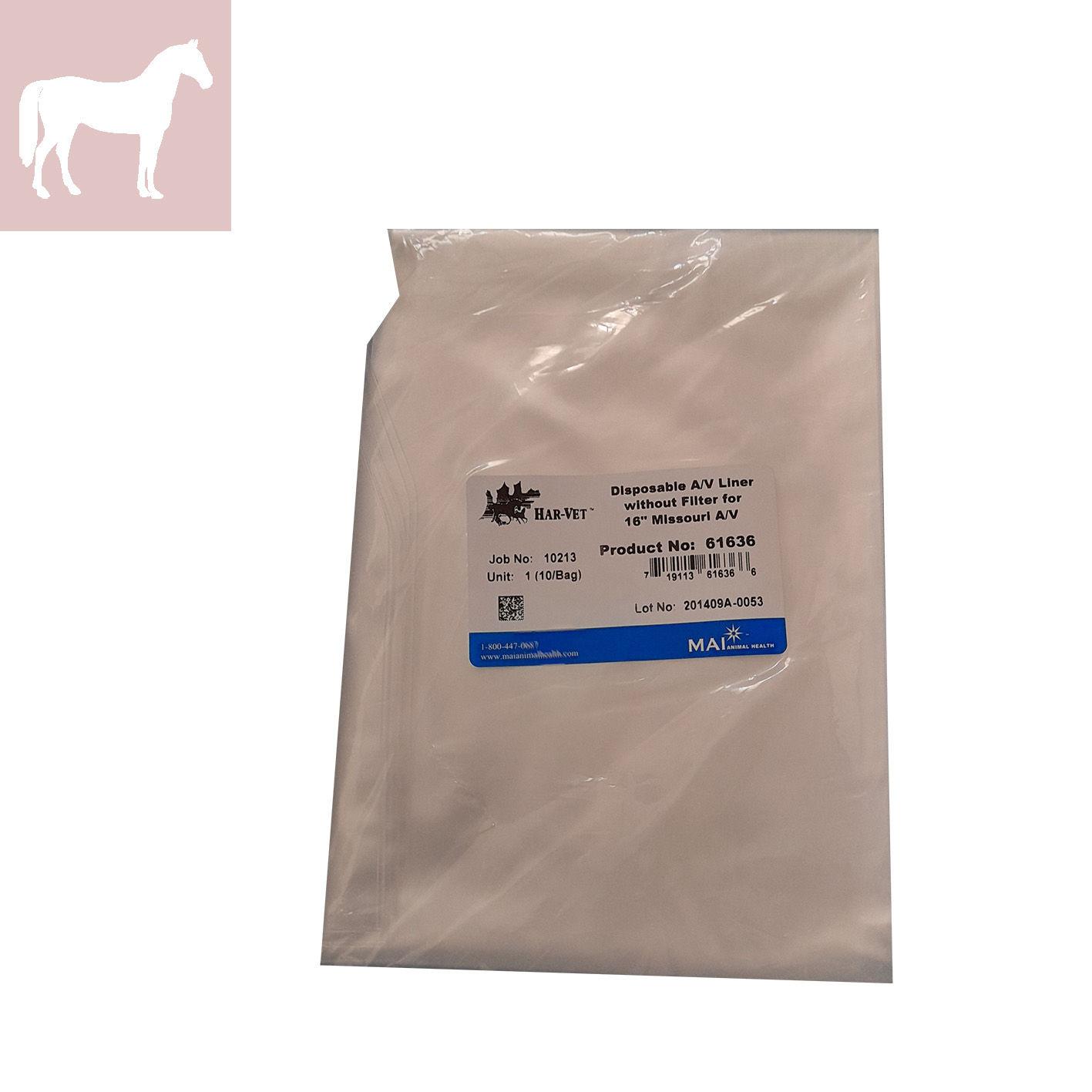 Missouri Disposable Liners without Filters X 10