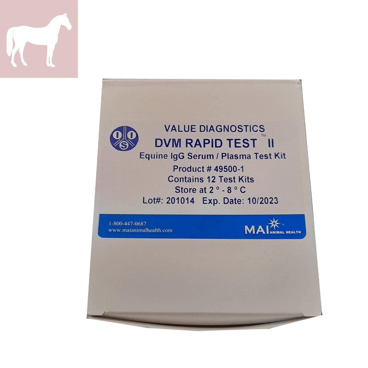 IgG Serum / Plasma Test Kit for the DVM11 X 12