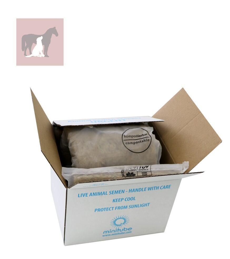 Jute Transport Box for Chilled Semen