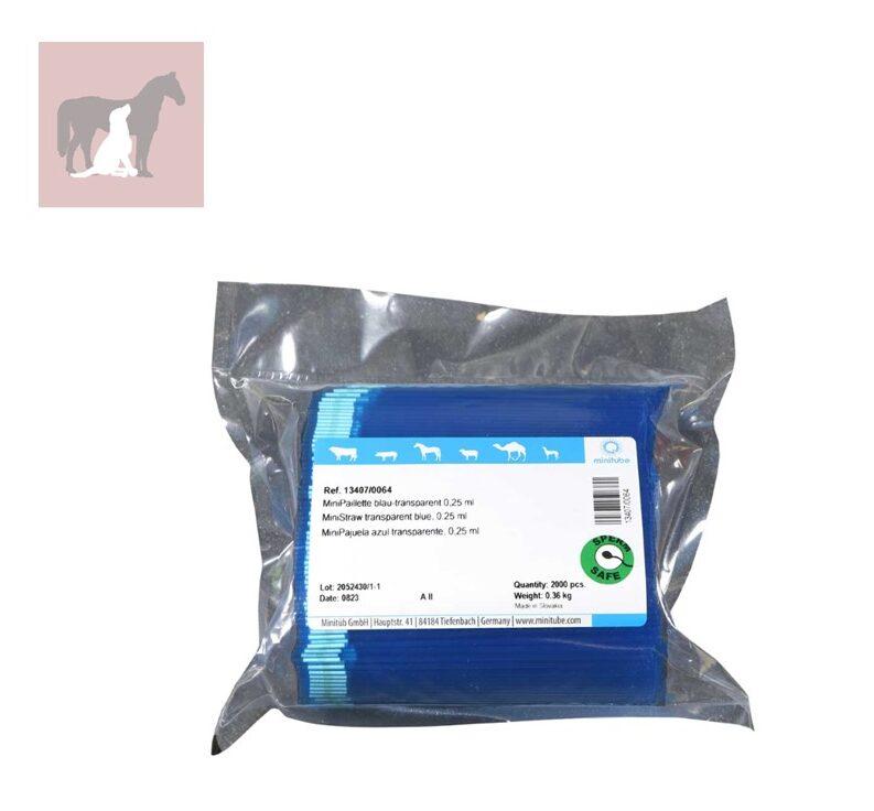 MiniStraw Transparent Semen Straws 0.25ml
